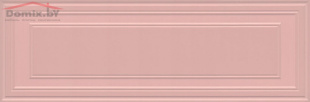 Плитка Kerama Marazzi Монфорте розовый панель обрезной 14007R (40x120)